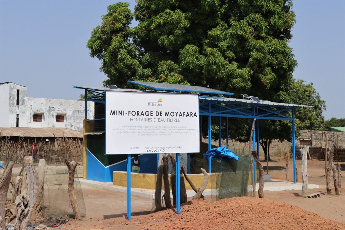 Well in Moyafara Senegal for drinking water
